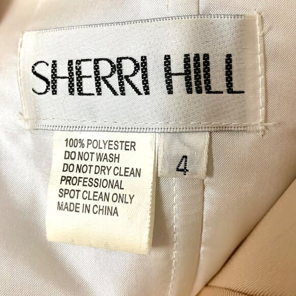 Sherri Hill Embellished Sweetheart Neckline Strapless Gown Size 4 Pageant Prom - Picture 14 of 14